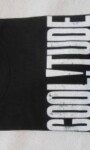 Ladies Coolitude T-Shirt Limited Edition Hand Screenprinted Black S M L